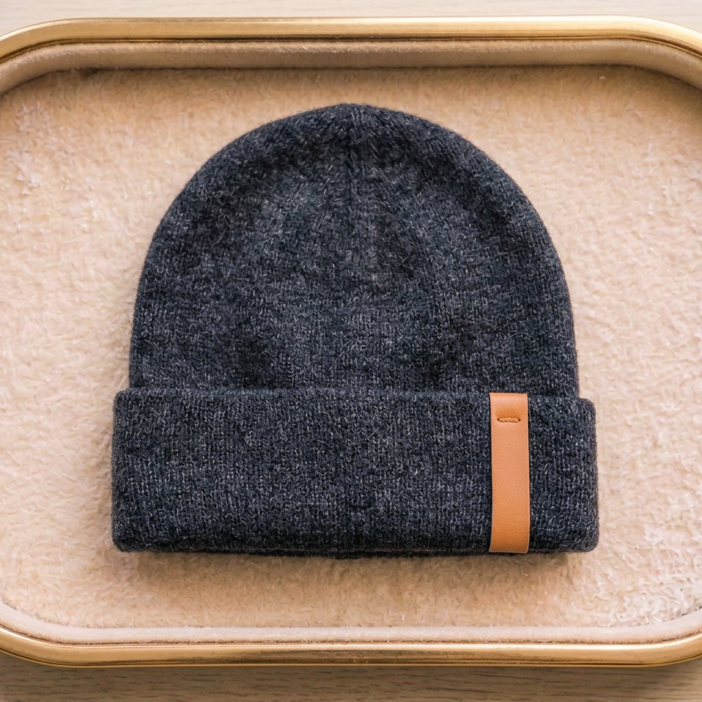 Ribbed Knit Beanie