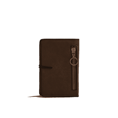Refined Brown Faux Leather Diary